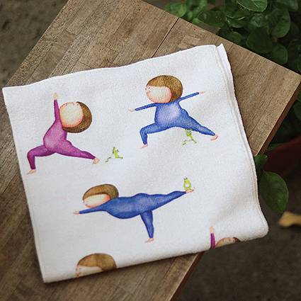 瑜珈運動毛巾