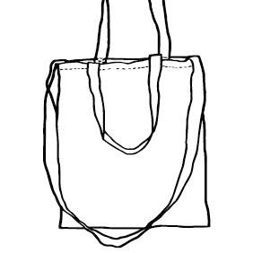直式斜側背兩用包、平面袋、帆布袋